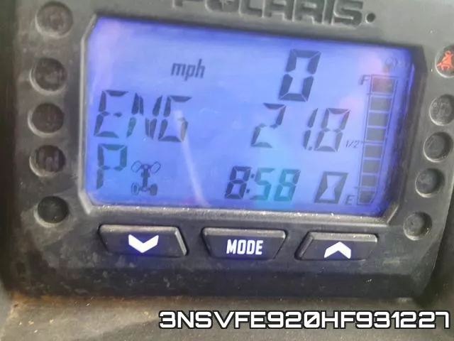 3NSVFE920HF931227 фото 8