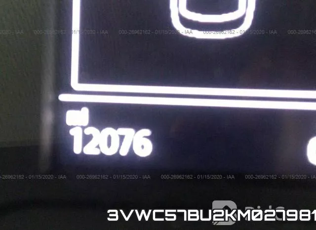 3VWC57BU2KM027981 фото 6