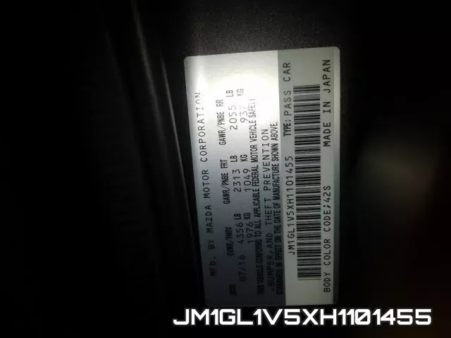 JM1GL1V5XH1101455 фото 2