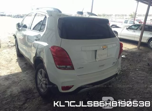 KL7CJLSB6HB190538 фото 3