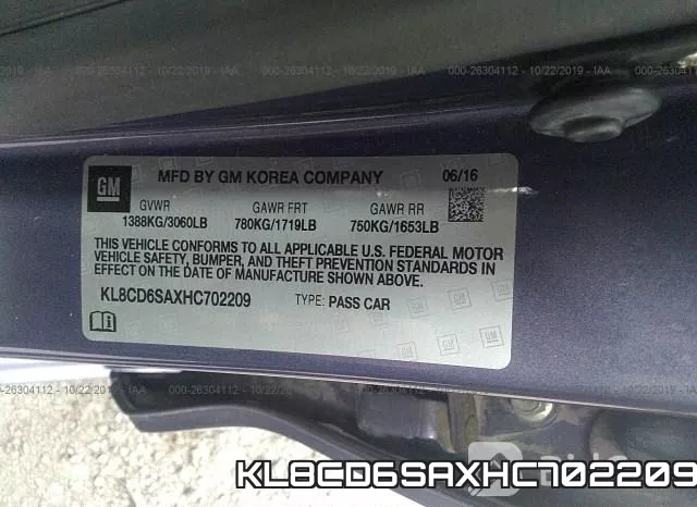 KL8CD6SAXHC702209 фото 10