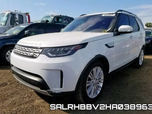 SALRHBBV2HA038963 фото 2