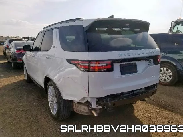 SALRHBBV2HA038963 фото 3