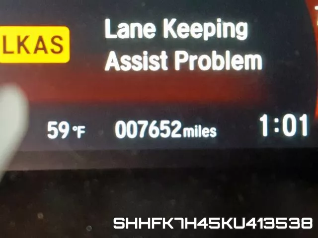 SHHFK7H45KU413538 фото 9