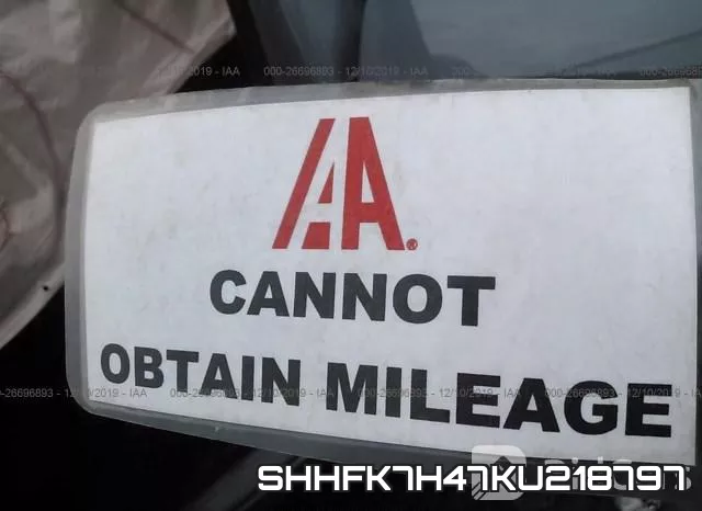 SHHFK7H47KU218797 фото 8