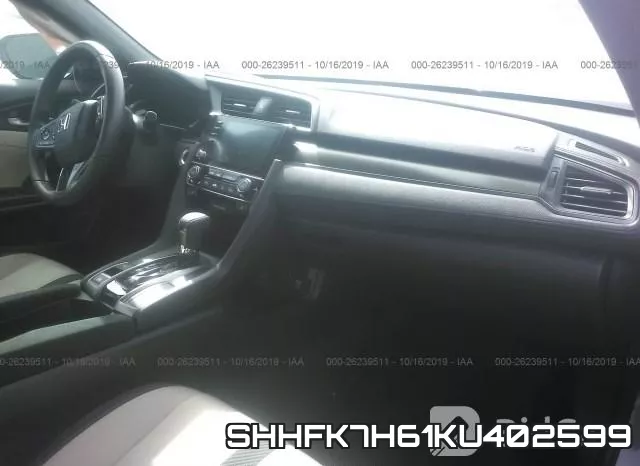 SHHFK7H61KU402599 фото 5