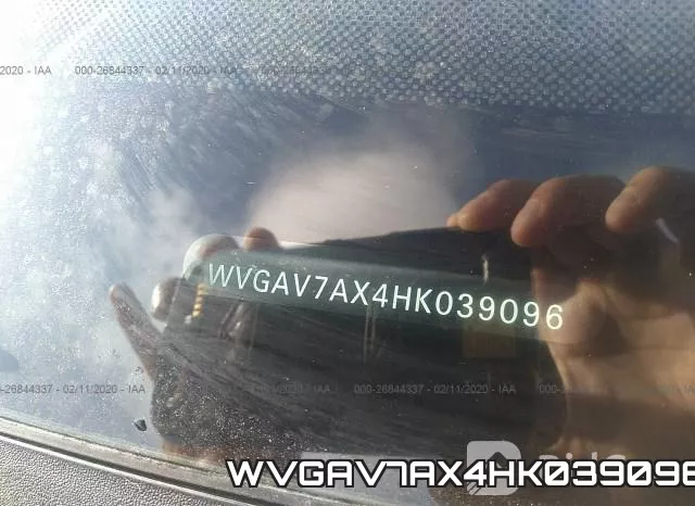 WVGAV7AX4HK039096 фото 9