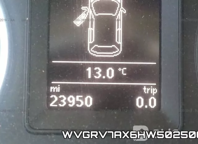 WVGRV7AX6HW502500 фото 7