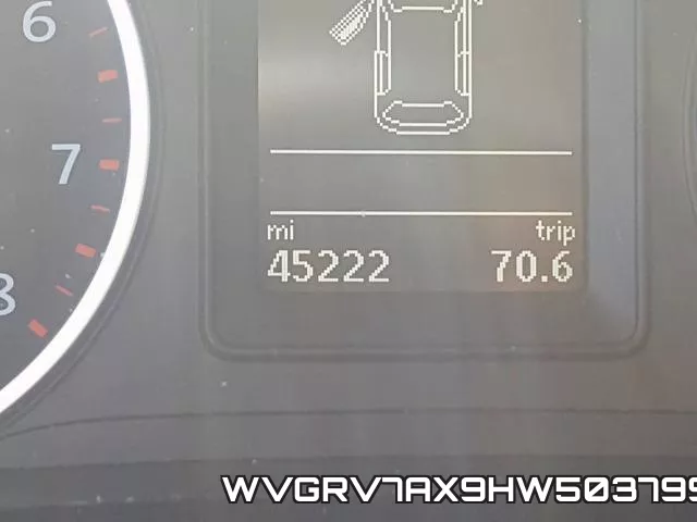 WVGRV7AX9HW503799 фото 8