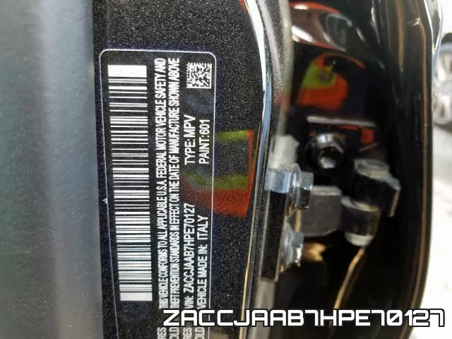 ZACCJAAB7HPE70127 фото 2