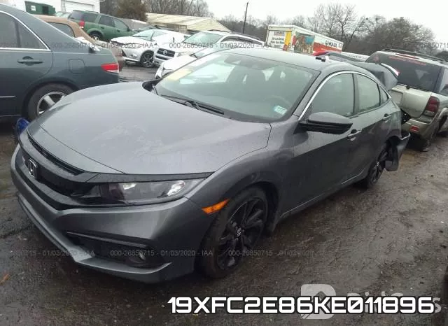 19XFC2E86KE011896 фото 3