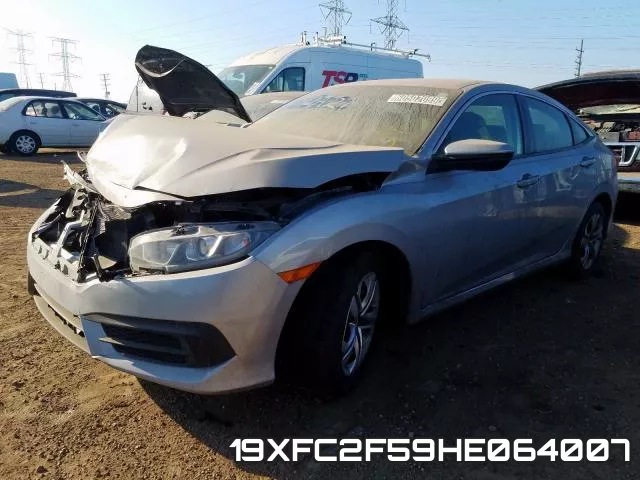 19XFC2F59HE064007 фото 2