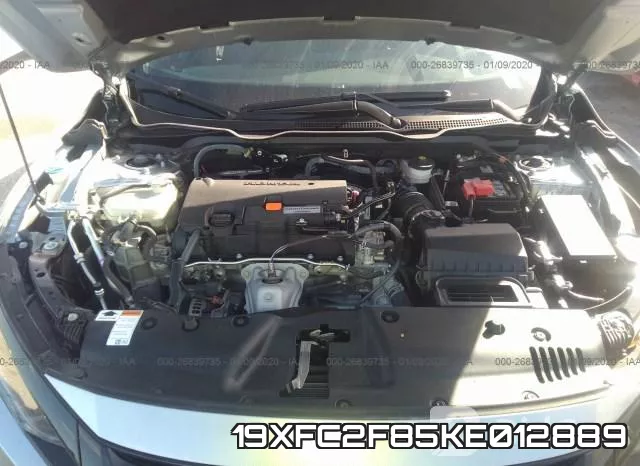 19XFC2F85KE012889 фото 2