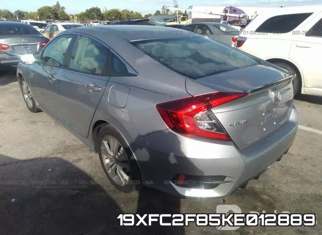 19XFC2F85KE012889 фото 4