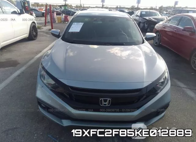 19XFC2F85KE012889 фото 7
