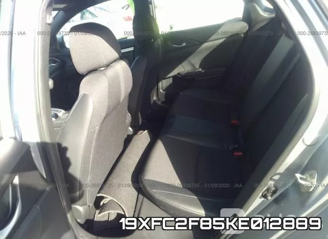 19XFC2F85KE012889 фото 8
