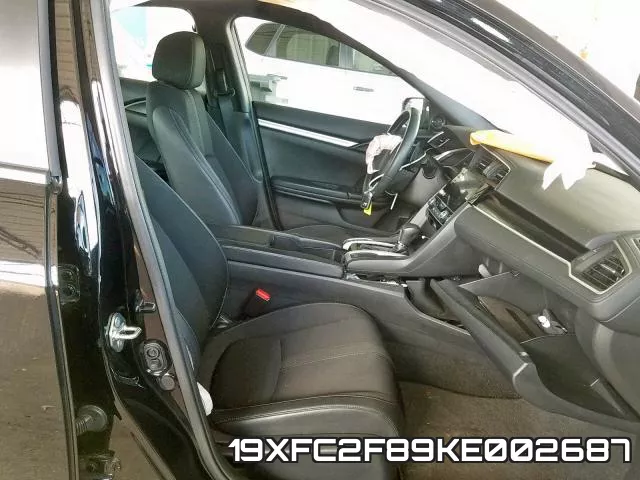 19XFC2F89KE002687 фото 3
