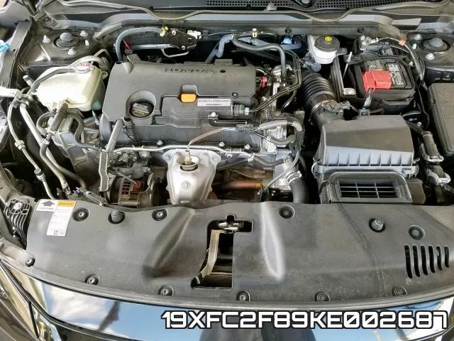19XFC2F89KE002687 фото 5