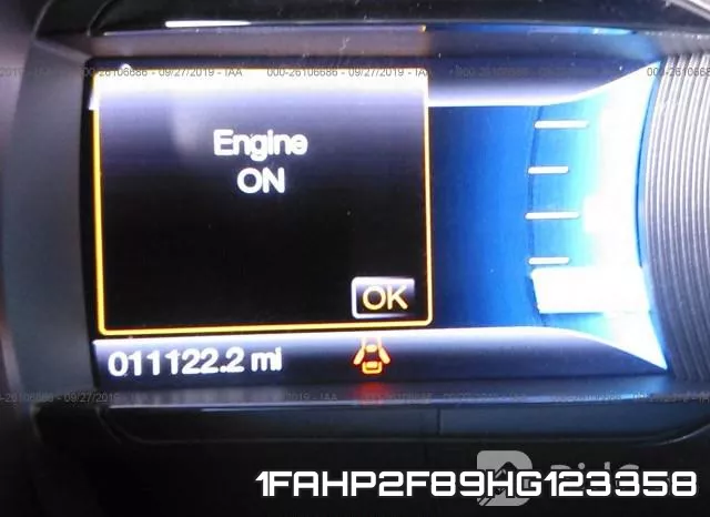 1FAHP2F89HG123358 фото 5