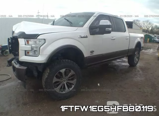 1FTFW1EG5HFB80119 фото 3