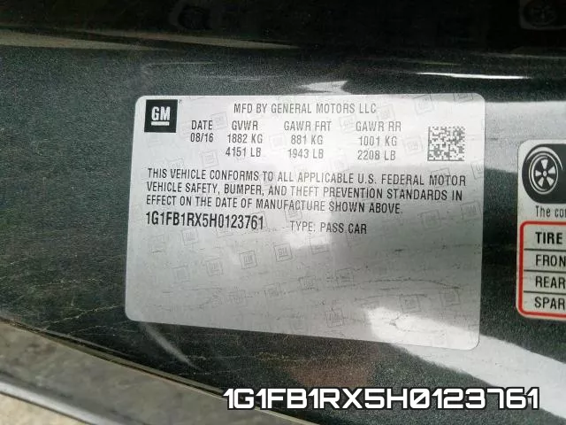 1G1FB1RX5H0123761 фото 2