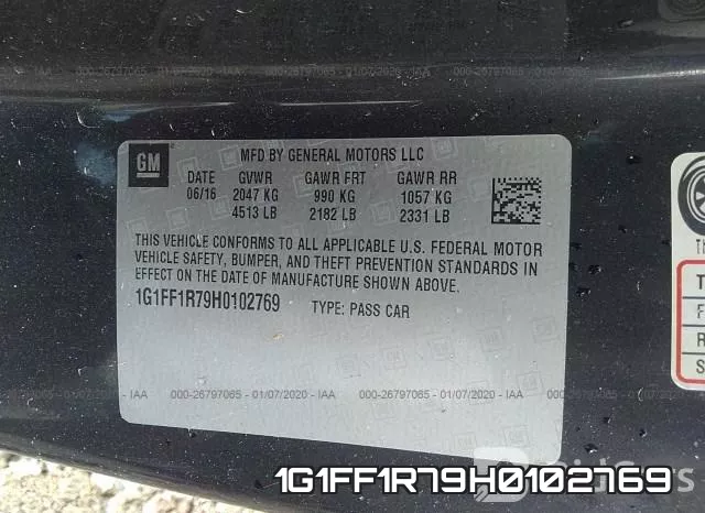 1G1FF1R79H0102769 фото 7