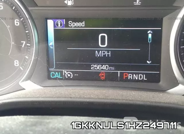 1GKKNULS1HZ249711 фото 8