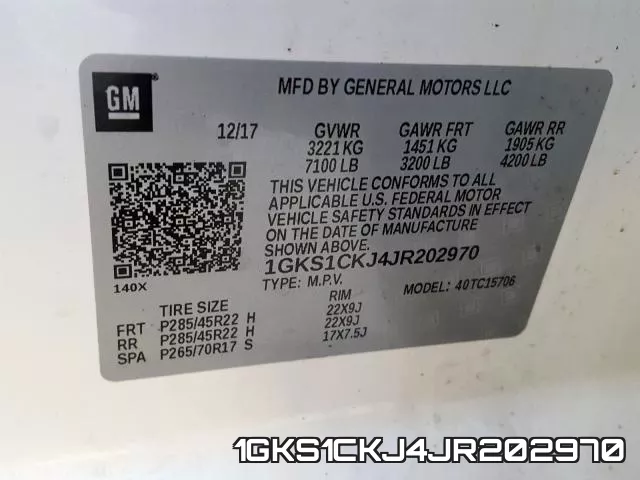 1GKS1CKJ4JR202970 фото 2