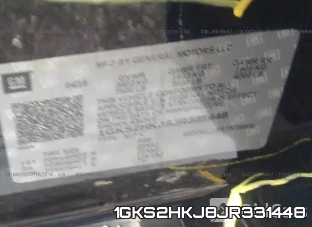 1GKS2HKJ8JR331448 фото 9