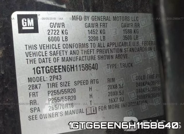 1GTG6EEN6H1158640 фото 7