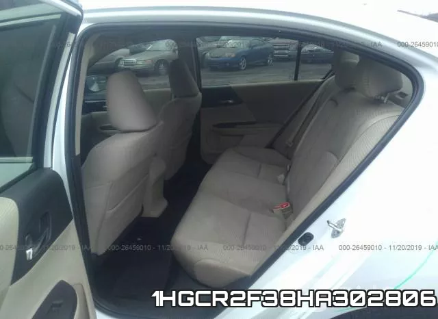 1HGCR2F38HA302806 фото 7