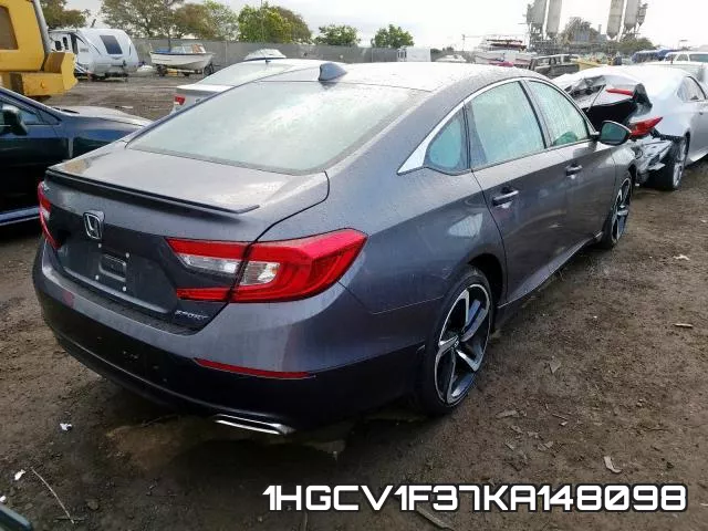 1HGCV1F37KA148098 фото 4
