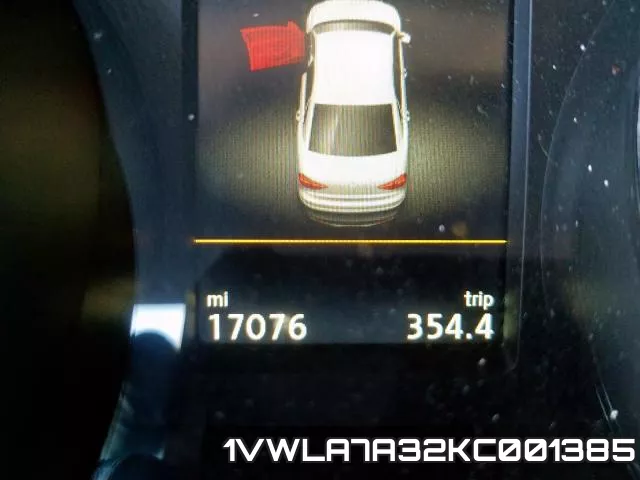 1VWLA7A32KC001385 фото 7