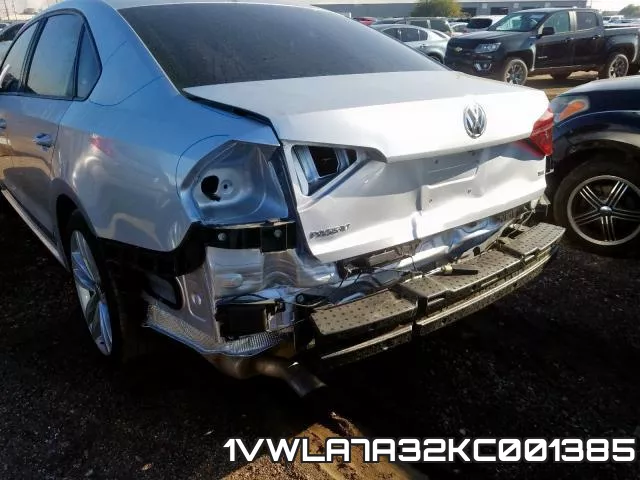 1VWLA7A32KC001385 фото 8