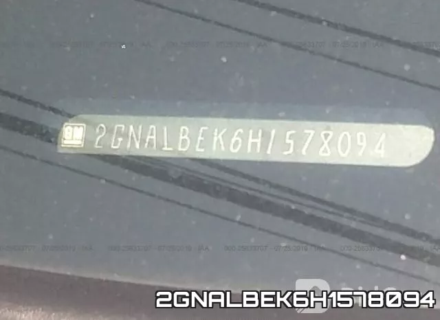 2GNALBEK6H1578094 фото 9
