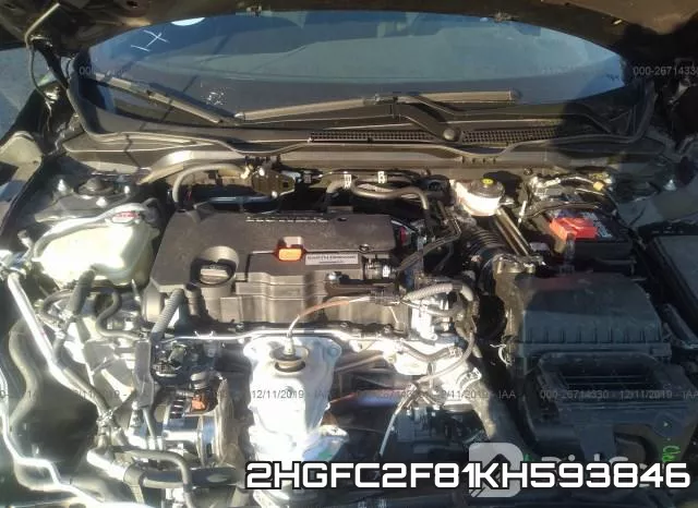 2HGFC2F81KH593846 фото 2