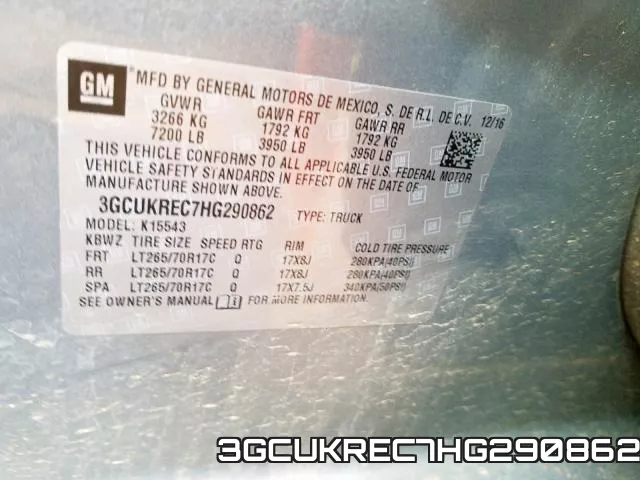 3GCUKREC7HG290862 фото 2