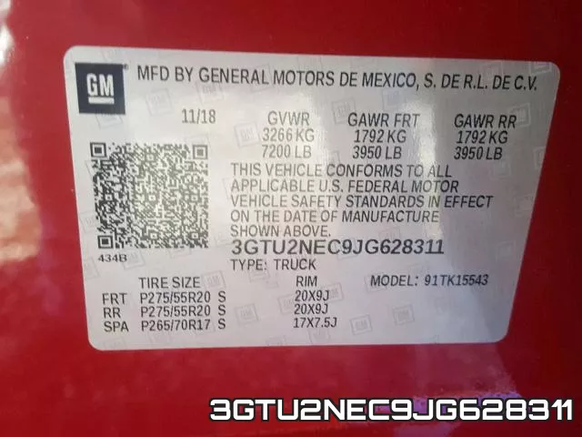 3GTU2NEC9JG628311 фото 2