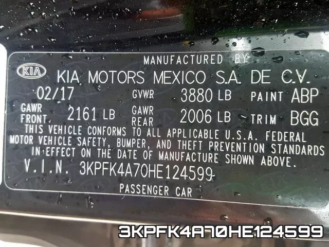 3KPFK4A70HE124599 фото 2