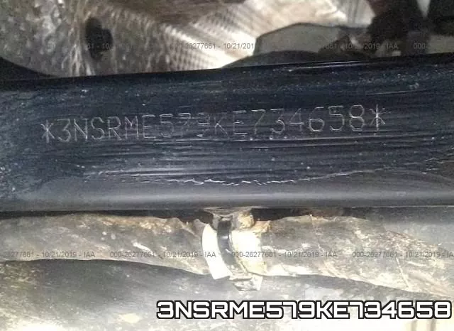 3NSRME579KE734658 фото 2