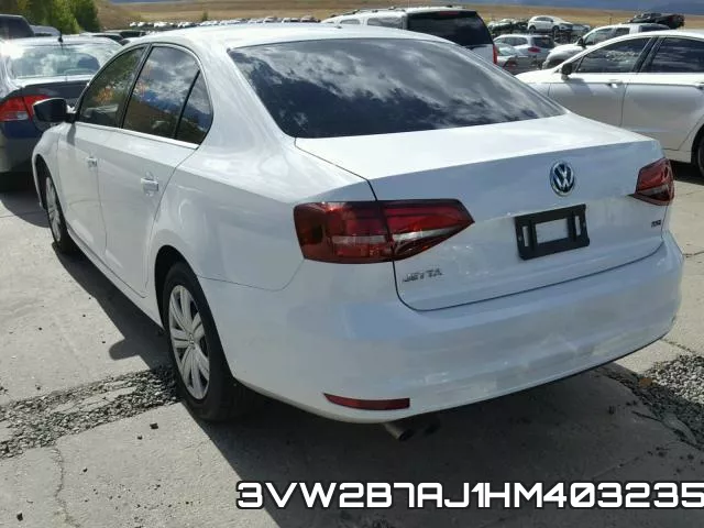 3VW2B7AJ1HM403235 фото 3