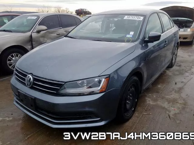 3VW2B7AJ4HM360865 фото 3