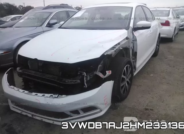 3VWDB7AJ2HM233136 фото 3