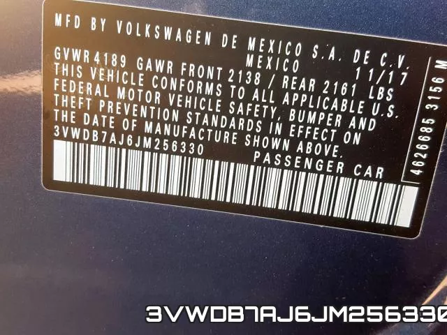 3VWDB7AJ6JM256330 фото 2