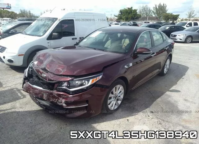 5XXGT4L35HG138940 фото 3
