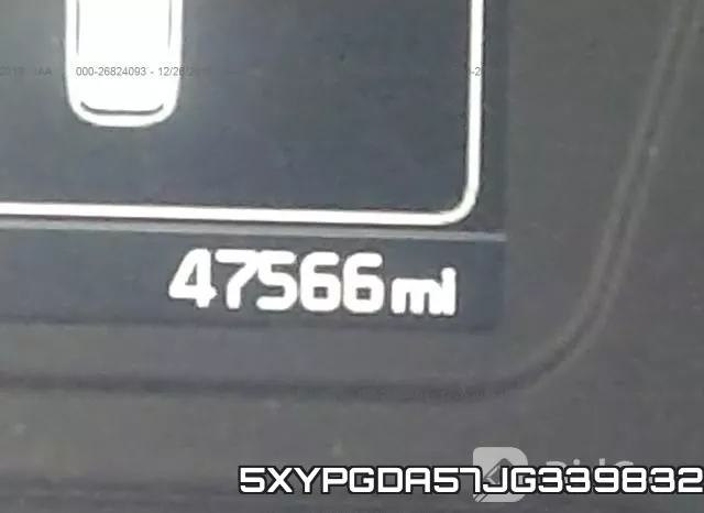 5XYPGDA57JG339832 фото 7