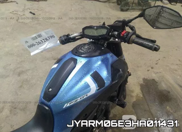 JYARM06E3HA011431 фото 2