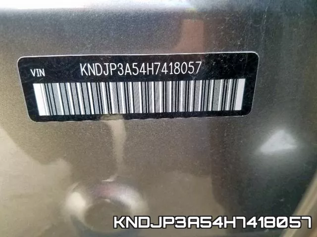 KNDJP3A54H7418057 фото 2