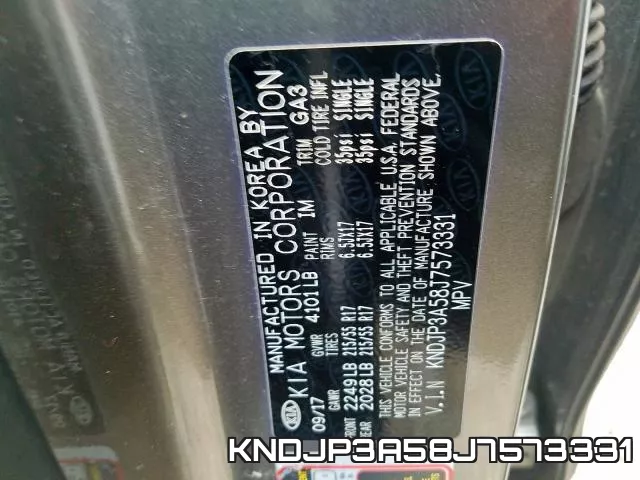 KNDJP3A58J7573331 фото 2