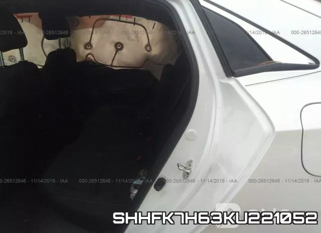 SHHFK7H63KU221052 фото 9